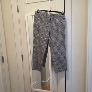 Capris / Laundry by Shelli Segal / Black and White / Size 8